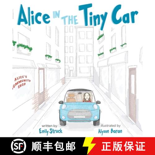 【3-4周达】精装 Alice in the Tiny Car [9781068801501]