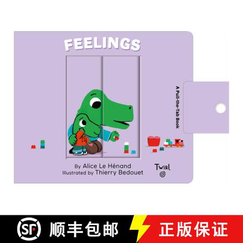Feelings : A Pull-the-Tab Book [9782408007928]