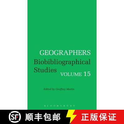 【3-4周达】Geographers: Biobibliographical Studies  Volume 15 [9780720121612]