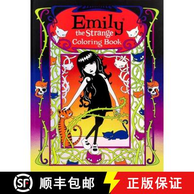 【3-4周达】Emily the Strange Coloring Book [9781667208275]