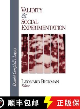 【3-4周达】Validity and Social Experimentation: Donald Campbell′s Legacy [9780761911609]