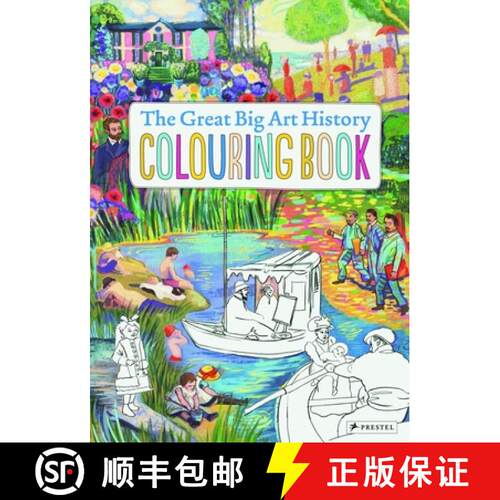【3-4周达】The Great Big Art History Colouring Book [9783791372952]