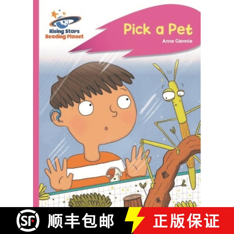【2-3周达】Reading Planet - Pick a Pet - Pink C: Rocket Phonics [9781510485679]