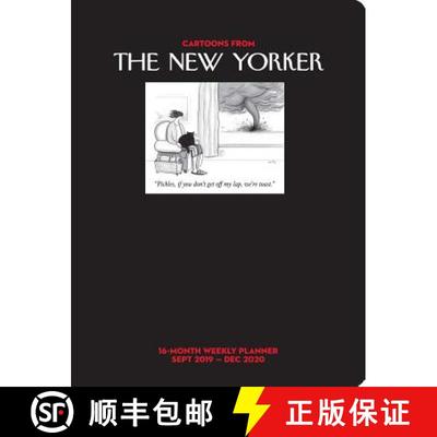 【3-4周达】Cartoons from the New Yorker 16-Month 2019-2020 Weekly Planner Calendar: Sept 2019-Dec 2020 [9781449497675]