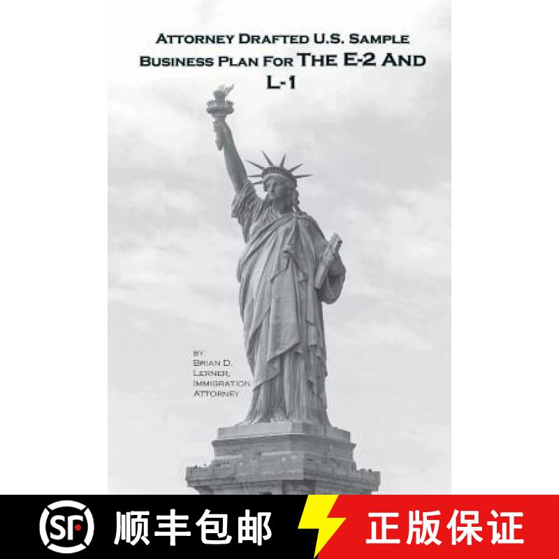 【3-4周达】Attorney Drafted U.S. Sample Business Plan [9781948774031]