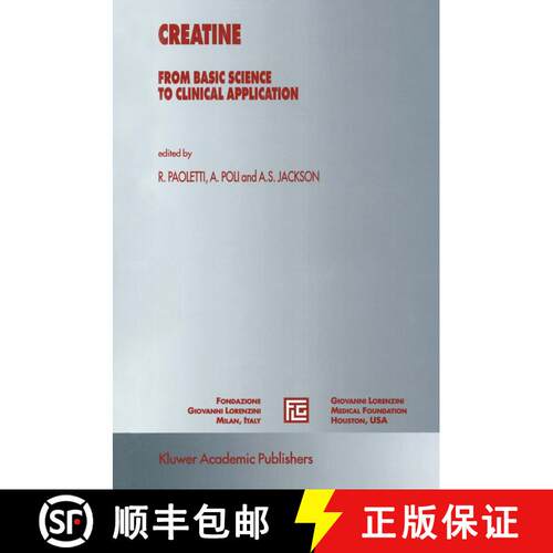 【3-4周达】Creatine: From Basic Science to Clinical Application [9789401058391]