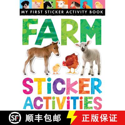 【3-4周达】Farm Sticker Activities: My First Sticker Activity Book [9781589253032]