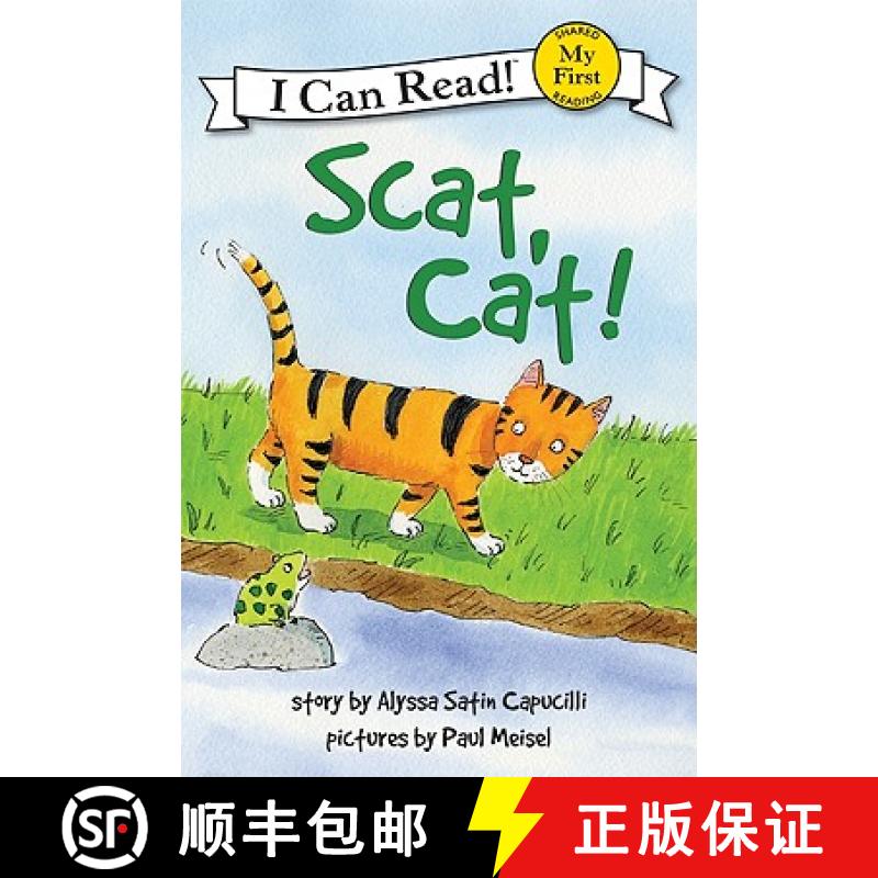 【3-4周达】Scat, Cat! [9780061177545]