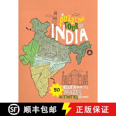 【3-4周达】A Puzzling Tour of India [9780989061520]