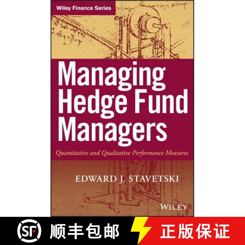 【3-4周达】Managing Hedge Fund Managers:  Quantitative And Qualitative Performance Measures [Wiley金融] [9780470197592]