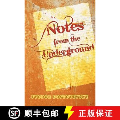【3-4周达】Notes from the Underground [9781936041978]