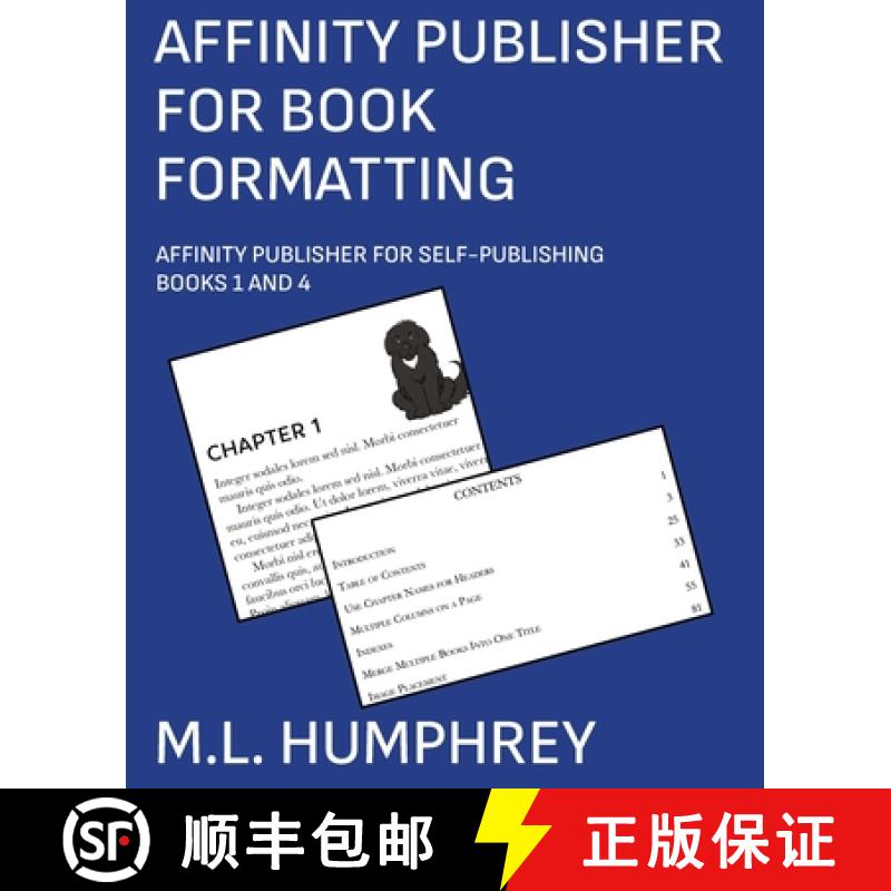 【3-4周达】Affinity Publisher for Book Formatting [9781637440742]