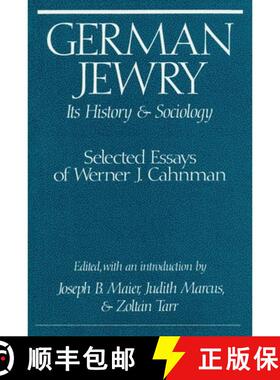【3-4周达】German Jewry: Its History and Sociology [9781138510357]