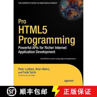 Pro 9781430227908 Development for 4周达 Richer Programming HTML5 Application Powerful Internet APIs