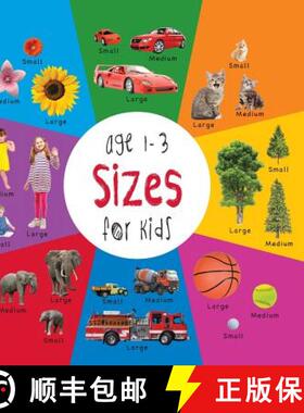 【3-4周达】Sizes for Kids age 1-3 (Engage Early Readers: Children's Learning Books) with FREE EBOOK [9781772260861]