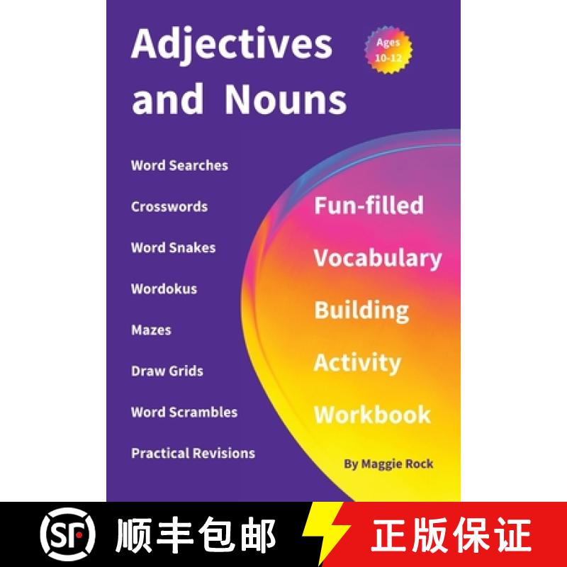 【2-3周达】Adjectives and Nouns: Fun-filled Vocabulary Building Activity Workbook for Children Ages 1... [9781915094728]