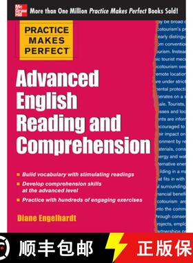 预订 Practice Makes Perfect Advanced English Reading and Comprehension [9780071798860]