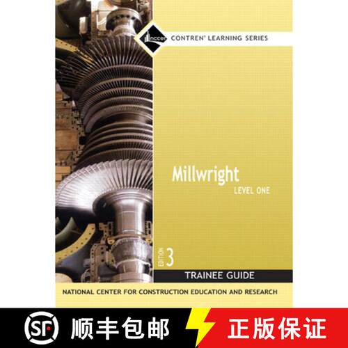 【3-4周达】Millwright Level 1 Trainee Guide, Paperback: - Millwright Level 1 Trainee Guide, Paperback... [9780132272889]