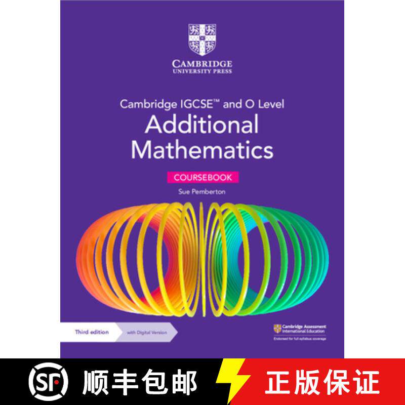 Cambridge Igcse(tm) and O Level Additional Mathematics Coursebook with Digital Version (2 Years' Acce... [9781009341837]