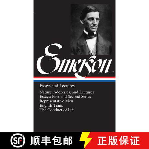 【3-4周达】精装 Ralph Waldo Emerson: Essays and Lectures (LOA #15): Nature; Addresses, and Lectures /... [9780940450158]