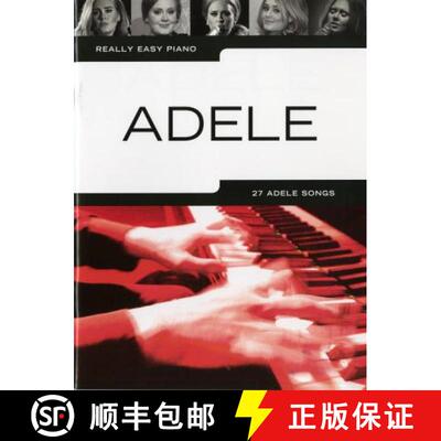 【3-4周达】Really Easy Piano: Adele [9781785582233]