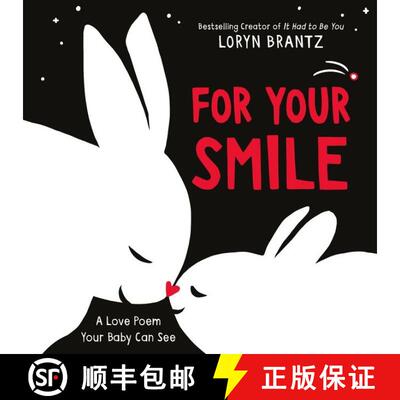 【3-4周达】For Your Smile : A High Contrast Book For Newborns [9780063086340]