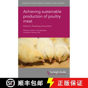 sustainable poultry Achieving and 9781786760685 Breeding production 4周达 Volume meat nutrition