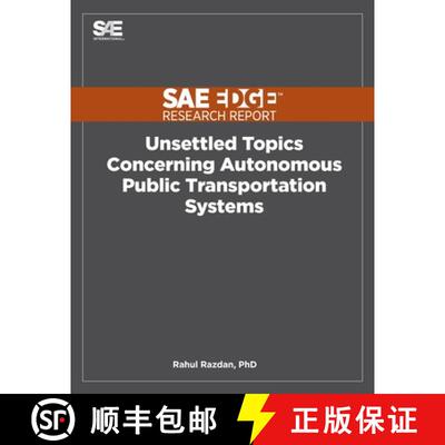 【3-4周达】Unsettled Topics Concerning Autonomous Public Transportation Systems [9781468602487]