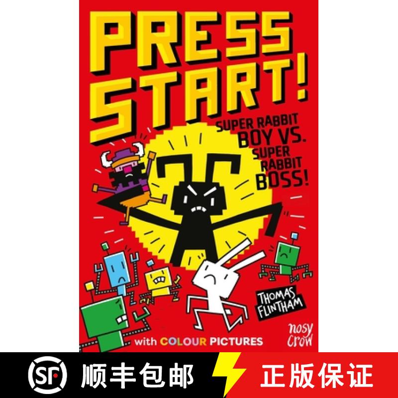 【2-3周达】Press Start! Super Rabbit Boy vs Super Rabbit Boss! [9781839949302]