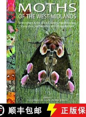 预订 Moths of the West Midlands [9781874357926]