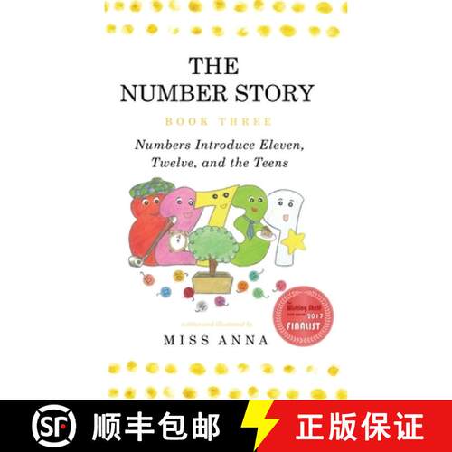 【3-4周达】精装 The Number Story 3 / The Number Story 4: Numbers Introduce Eleven, Twelve, and the Te... [9781945977107]