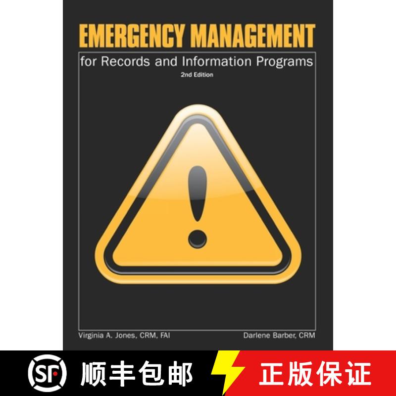 【3-4周达】Emergency Management for Records and Information Programs [9781936654017]