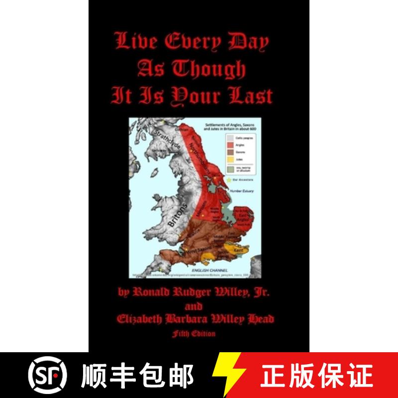 【2-3周达】Live Every Day As Though It Is Your Last [9781365080630]