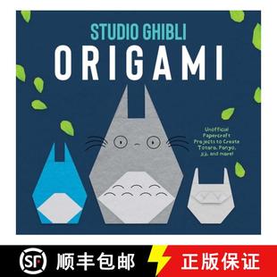 Unofficial Jiji Papercraft Origami Studio and Ponyo Projects M... Create Ghibli Totoro 4周达 9798886637304
