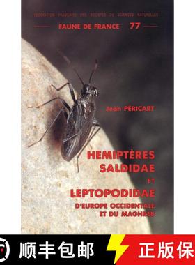预订 Faune de France, Volume 77: Hémiptères Saldidae et Leptopodidae d'Europe Occidentale et du Mag... [9782903052119]
