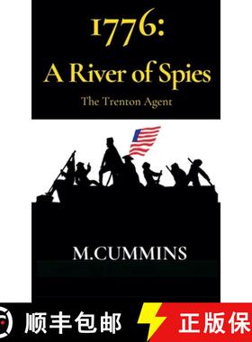 【3-4周达】1776: A River of Spies, The Trenton Agent [9781036907211]
