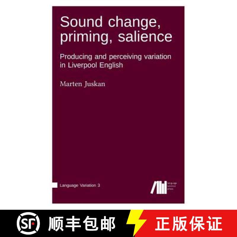 【3-4周达】Sound change, priming, salience [9783961101207]