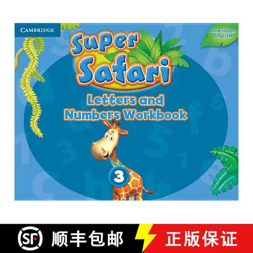 【3-4周达】Super Safari American English Level 3 Letters and Numbers Workbook [9781316609521]