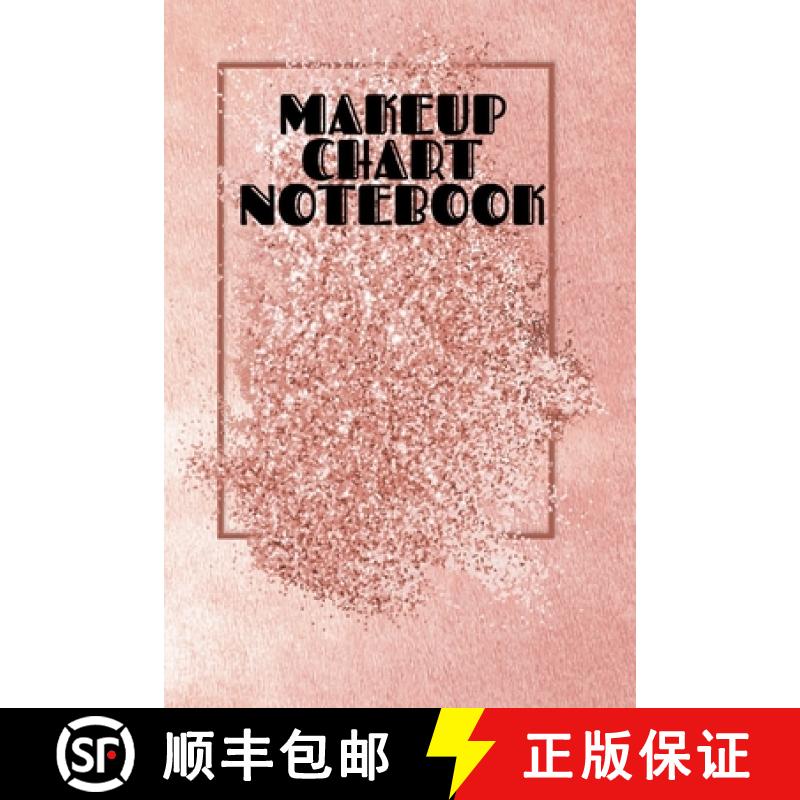 【3-4周达】Makeup Chart Notebook: Make Up Artist Face Charts Practice Paper For Painting Face On Pape... [9783749783410]