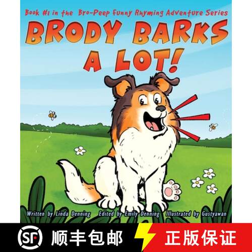 【3-4周达】精装 Brody Barks a Lot! [9781737389651]