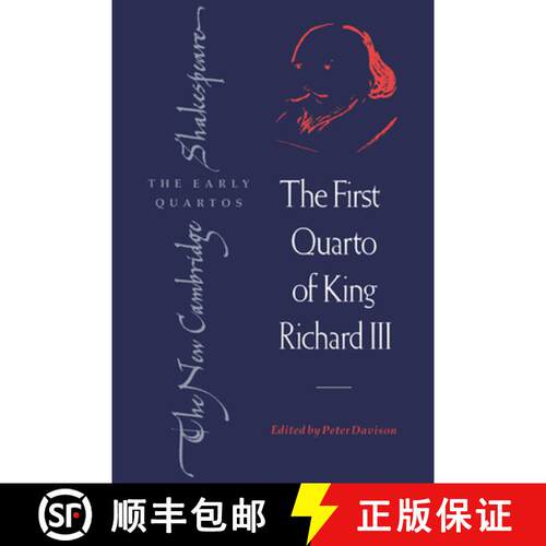 【3-4周达】精装 First Quarto of King Richard III: - The First Quarto of King Richard III [9780521418188]