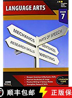 【3-4周达】Steck-Vaughn Core Skills Language Arts: Workbook Grade 7 [9780544267909]