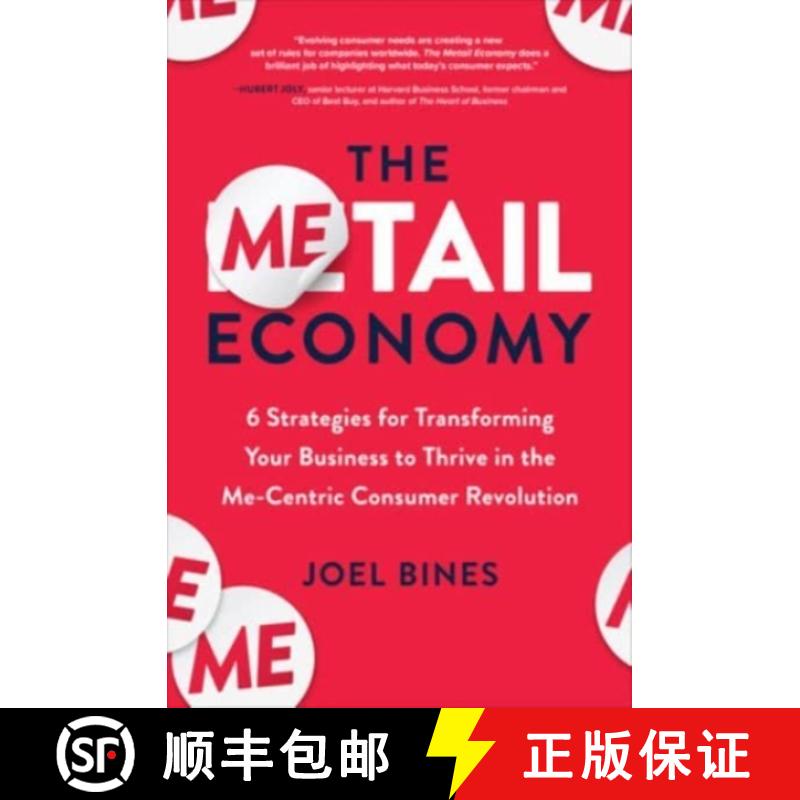 【3-4周达】The Metail Economy: 6 Strategies for Transforming Your Business to Thrive in the Me-Centri... [9781264274635]
