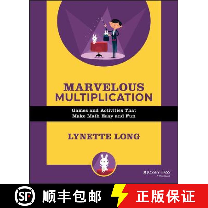 【3-4周达】Marvelous Multiplication: Games And Activities That Make Math Easy And Fun [Wiley儿童] [9780471369820]