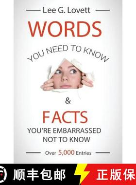 预订 WORDS You Need To Know &: FACTS You're Embarrassed Not To Know [9781513612485]