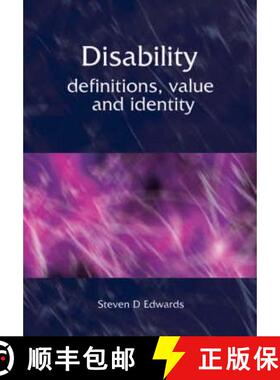 【3-4周达】Disability: Definitions, Value and Identity [9781857757002]