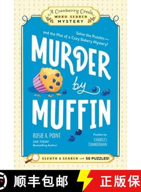 【3-4周达】Murder by Muffin: Book 2: Solve the Puzzles--And the Plot of a Cozy Bakery Mystery! [9781507225462]