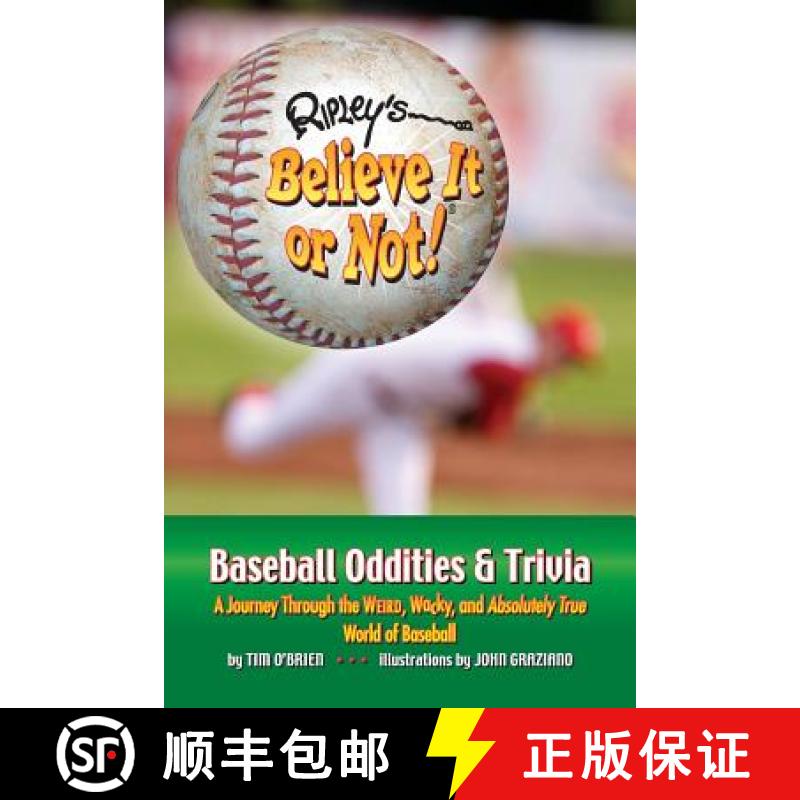 【2-3周达】Ripley's Believe It or Not! Baseball Oddities & Trivia [9781893951297]