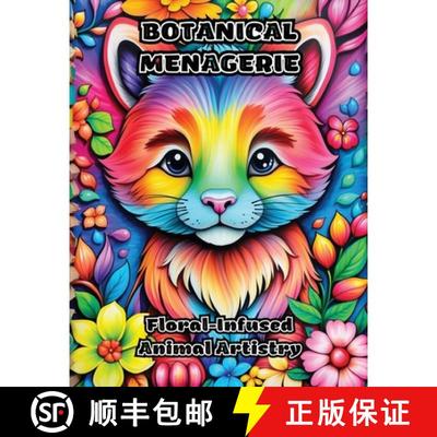 【3-4周达】Botanical Menagerie: Floral-Infused Animal Artistry [9798869063830]