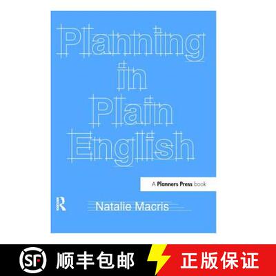 【3-4周达】Planning in Plain English: Writing Tips for Urban and Environmental Planners [9781884829406]